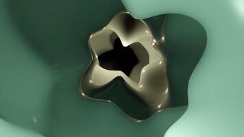 Abstract colorful liquid swirl. Design. Water like moving texture with ripples. video