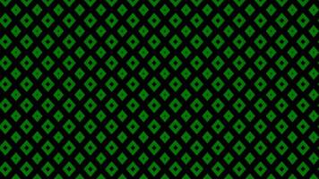 Background with pulsating diamonds. Design. Simple pattern with moving diamonds on black background. Repeating pattern of changing rhombuses with pulsating effect video