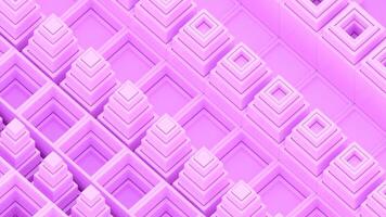 Surreal geometric animation. Design. Psychedelic visual illusion of moving columns. Animation with moving columns in psychedelic illusion video