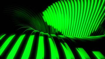 Abstract spinning colorful blades on a black background. Design. Rotating details of mechanism. video