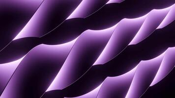Background with moving metal spirals. Design. Swirling lines move in space. Spirals move in 3D space video
