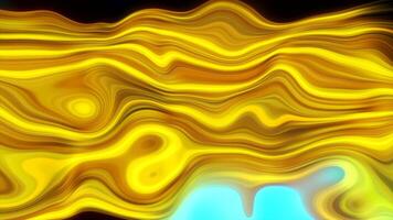 ljus blinkande mönster av flytande rader på bakgrund av rör på sig glöd. rörelse. hög hastighet blinkande av linjär mönster med glöd. topografisk mönster blinkar på bakgrund av lysande fläckar video