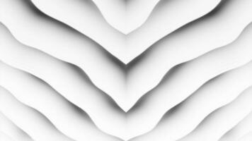 Abstract floral pattern with layers of petals. Design. Beautiful bending shape of many petals. video