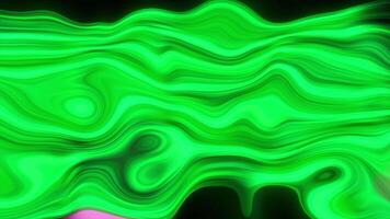 Flashing linear pattern on background of glow. Motion. Animation with bright pattern and overlay effect on shining background. Bright pattern with curved lines flashes on colored background video