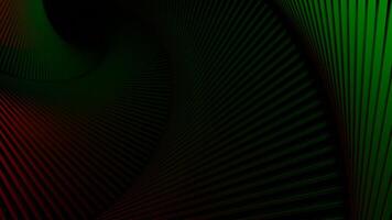 Rotating 3d background with swirling striped spiral. Design. Dark background with rotating stripes in dark. Depth of dark space with rotating spiral of lines video