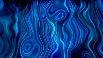 Bright liquid pattern with curved lines and pulsations. Motion. Beautiful psychedelic pattern with pulsating lines and neon light. Topographical pattern with bright neon lines and pulsations video