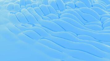 Waves of bubbles, cartoon abstract background. Design. Relaxing calm atmosphere of flowing bubbling and rippling texture. video