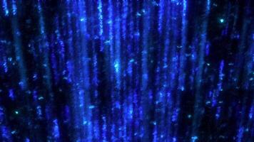 ljus ström av lysande rader i stil av magi. rörelse. skön glöd av rör på sig ström av skinande Ränder. strömma av energi eller magi i form av lysande rader video