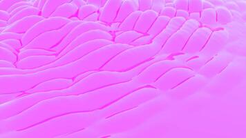 Liquid abstract background with smooth glossy texture. Design. Bubbling monochrome flowing background. video