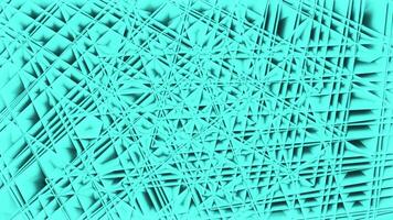 Blue and green light background. Design. Kaleidoscope effect with changing patterns made in computer graphics. video
