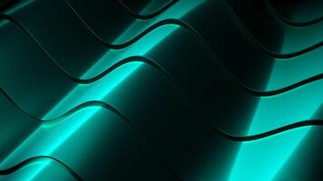 Purple and turquoise background. Design. Light stripes made in animation that move slowly in different directions. video
