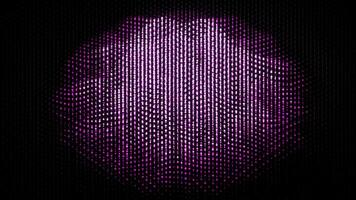 Black background with sprayed glitter. Design. Pink and turquoise glitter disintegrating in different directions in 2d format. video