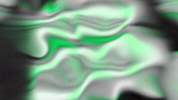 Green and yellow goo. Motion. Light slime made in 3d format that is highlighted. video