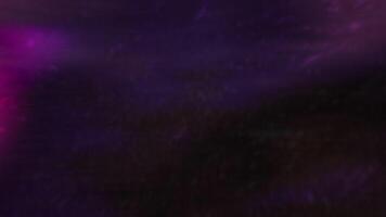 Space flight in cosmic background with nebula and space body. Motion. Outer space animation with flying star field. video