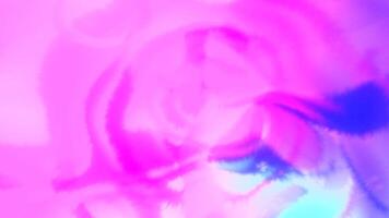 Spread gouache. Motion. Multicolored spots made in 3d animation that shine. video