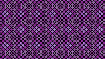 Abstract mosaic pattern. Motion. Rows of tiny same size colorful tiles. video