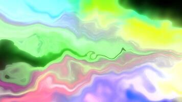 Spread gouache. Motion. Multicolored spots made in 3d animation that shine. video
