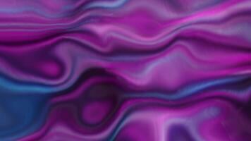 Bright colorful liquid plasma flow. Motion. Abstract 3d liquid moves with patterns in flow. Plasma fluid moves in energy flow video
