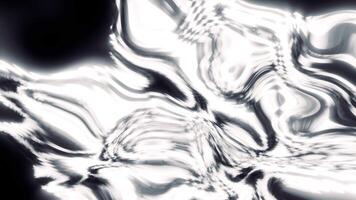 Abstract trembling bright light background. Motion. Blinking blurred shapes on a black background, contrast of black and white. video