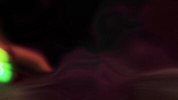 Multicolored laser beams. Motion. Colorful backlight on a black background made in cartoon abstraction. video