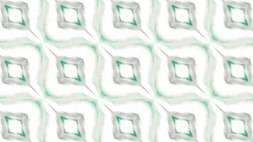 Unique kaleidoscope colorful design with blinking squares. Motion. Symmetrical repeating pattern. video