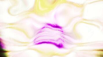 Green and pink jelly. Motion. Bright shiny blots with illumination made in abstraction. video