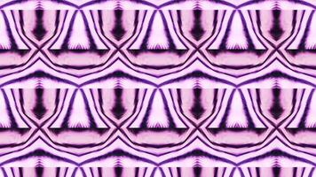 Blue and purple patterns. Motion. Bright patterns like a play of light and a kaleidoscope effect made in 3D format. video