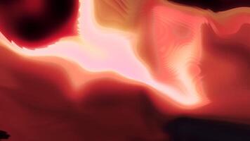 Bright multicolored color overlay. Motion. Colored blurred gradient flowing streaks. video