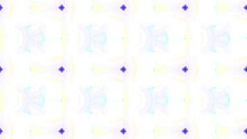 Black background with kaleidoscope effect. Motion. Sparkling white patterns made in computer graphics. video
