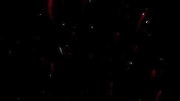 Moving dark stream with dots and lines. Motion. Flashing moving dots and lines in stream. Black background with moving stream of flashing highlights and lines video