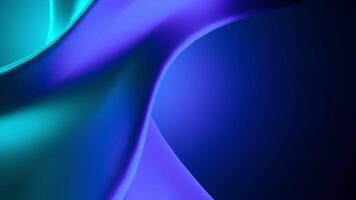 Wavy background with gradient colors. Design. Swaying silky texture. video