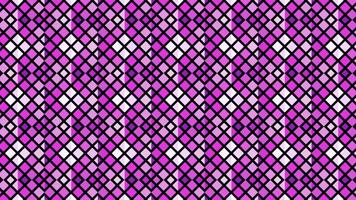Colorful mosaic background with squares. Motion. Dot mosaic with square shapes. Background with geometric squares and mosaic dots video