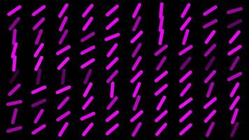 Rotating Purple Lines Pattern Background. Abstract Geometric Motion. Digital geometric patterns Purple background video