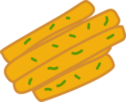 Potato fingers with herbs png