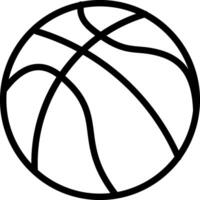 Basketball ball coloring pages vector
