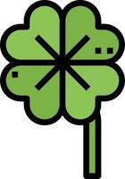 A four leaf clover icon vector