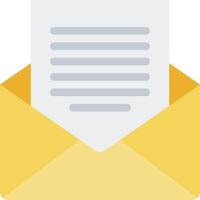 Email envelope icon vector