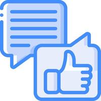 Like button icon vector