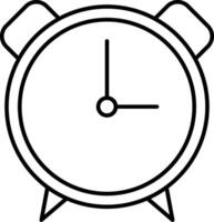 Alarm clock icon illustration vector