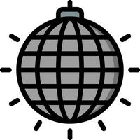 Disco ball icon vector