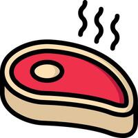 Steak illustration design vector