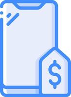 A document with a dollar sign and a house icon vector