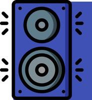 A speaker icon with two speakers vector