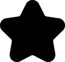 Star shape clip art vector