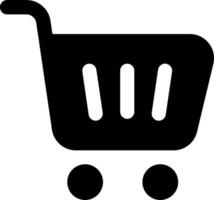 Shopping cart icon vector