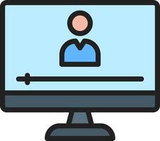 conferencing icon illustration vector