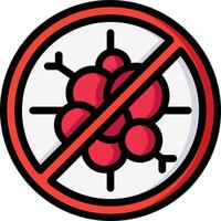 A no cell phone sign with a red circle and a red line vector