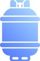 A gas cylinder icon on a white background vector