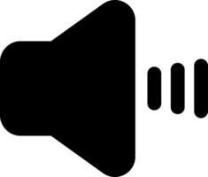 An icon of a speaker with sound waves vector