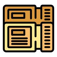 Gaming cartridge for playing video games on console vector